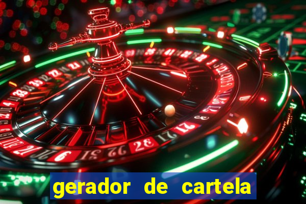 gerador de cartela bingo 1 a 75